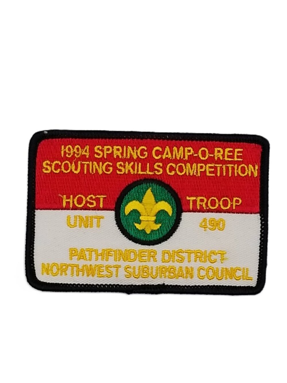 Vintage BSA Spring Camporee Patch Northwest Suburban Council 1994 NOS